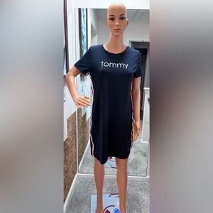 Tommy Hilfiger Logo T-shirt Dress Size S